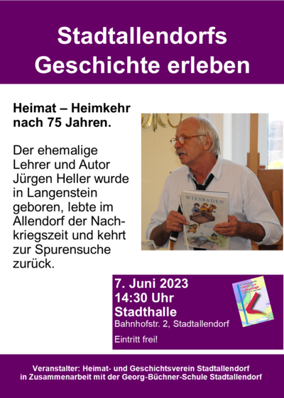 Bild vergrößern: »Heimat« - Eine dokumentarisch-literarische Spurensuche in (Stadt)-Allendorf